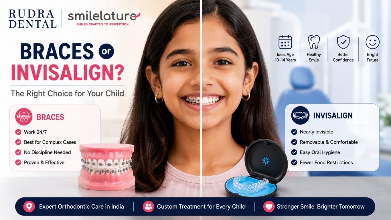 Should a 12 year old get braces or Invisalign?