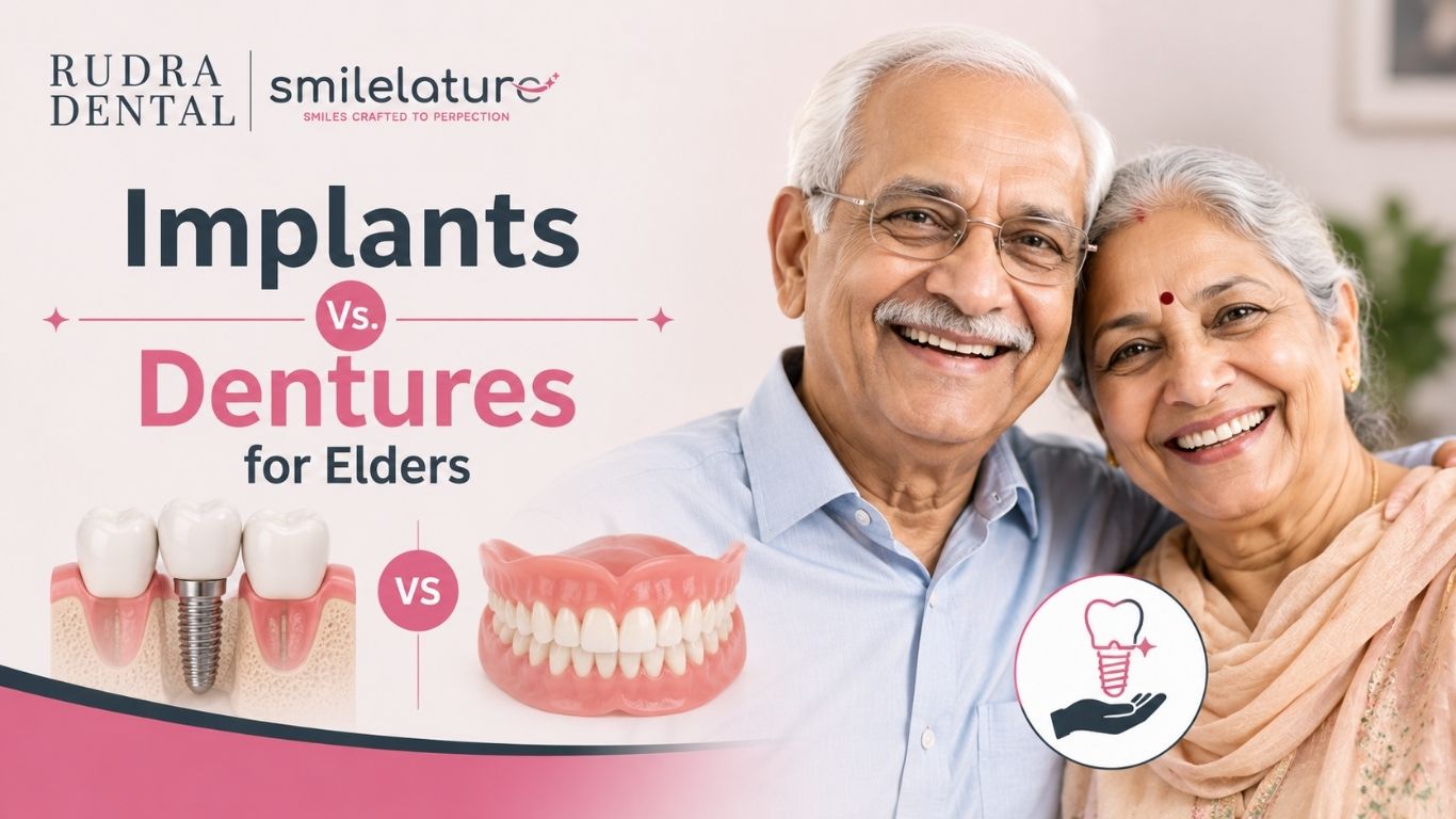 Implants Vs. Dentures for Elders: Which Is Right Choice