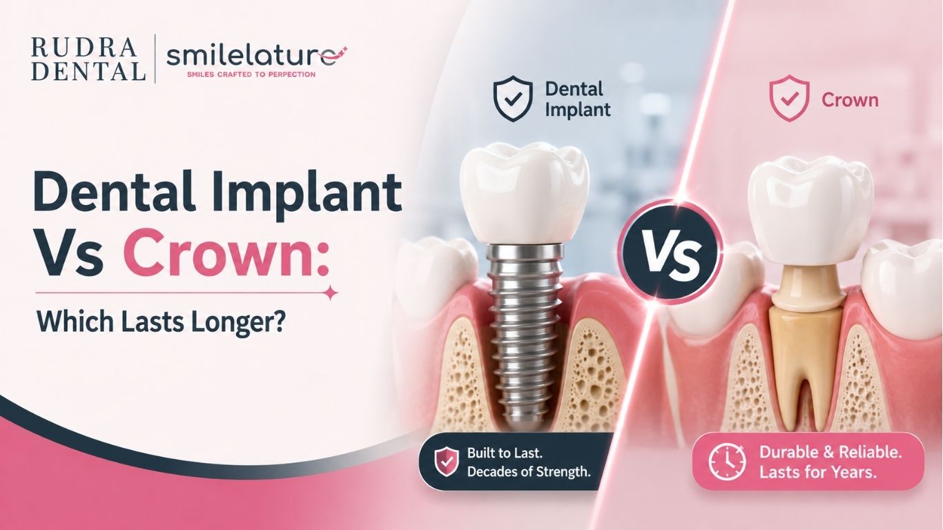 Dental Implant Vs Crown: Which Lasts Longer